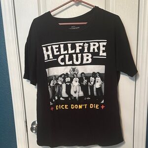 Netflix Stranger Things Black Tee